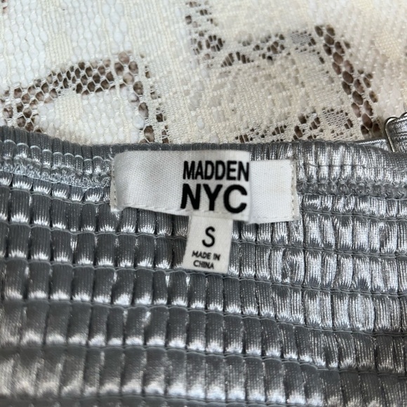 Silver Sequin Women's Tank Top - Picture 6 of 6